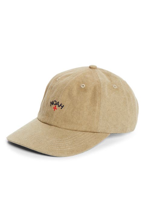 Washed Cotton Canvas Baseball Cap