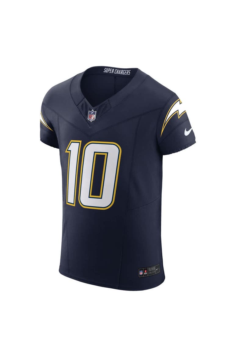 Men's Nike Justin Herbert Navy Los Angeles Chargers Alternate Super Chargers Vapor F.U.S.E. Elite Jersey, Alternate, color, Navy