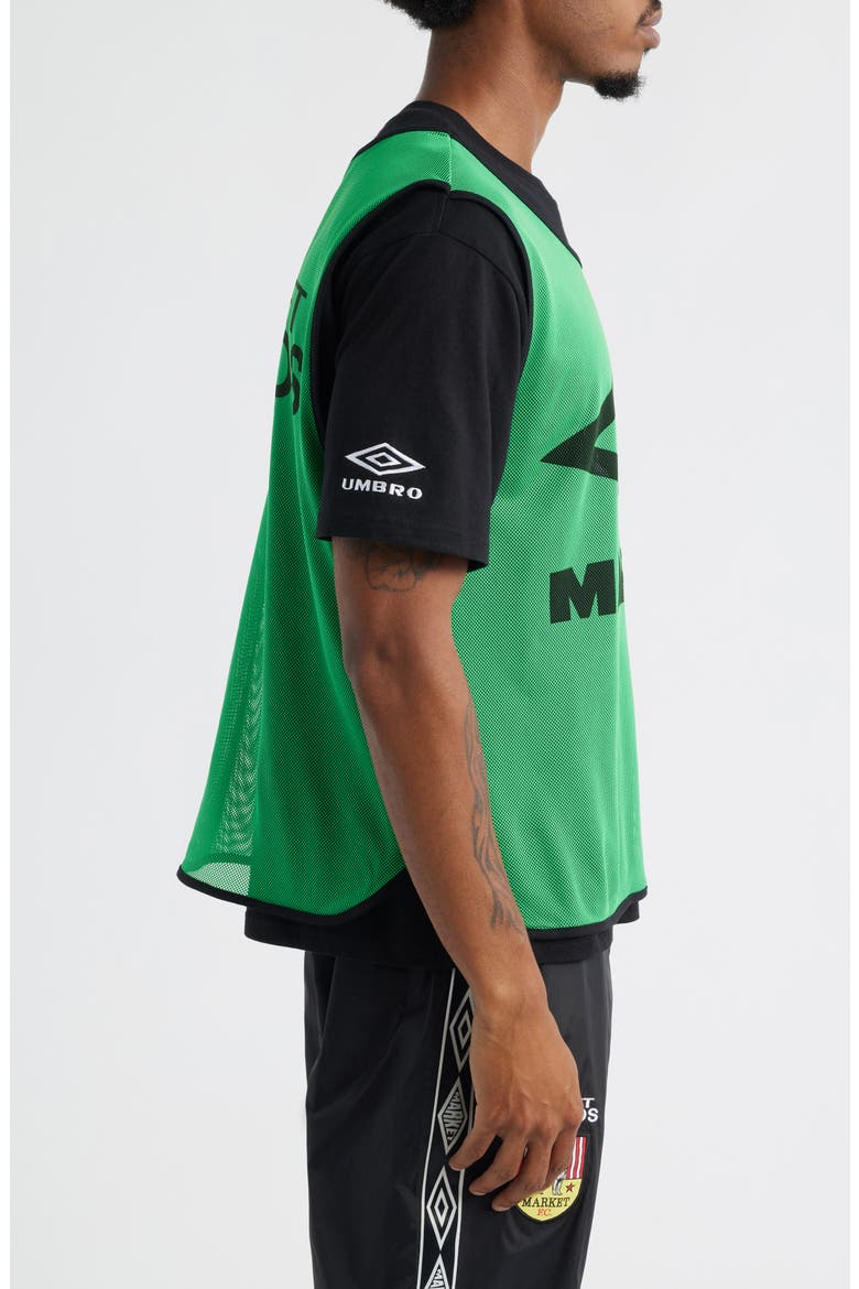 Logo Graphic Scrimmage Jersey, Alternate, color, BLACK BEAUTY/ CLASSIC GREEN