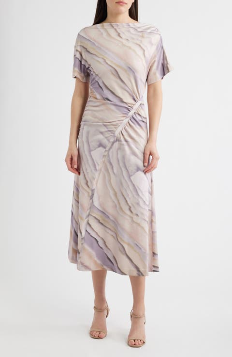 Ecaren Jersey Midi Dress