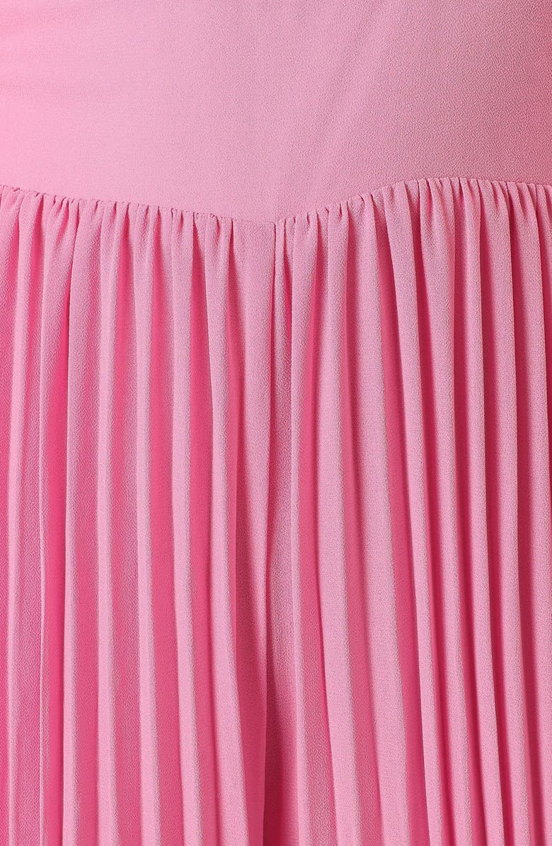 Petal & Pup Alice Pleated Wide Leg Jumpsuit, Alternate, color, Pink