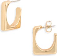 NORDSTROM RACK Square Hoop Earrings