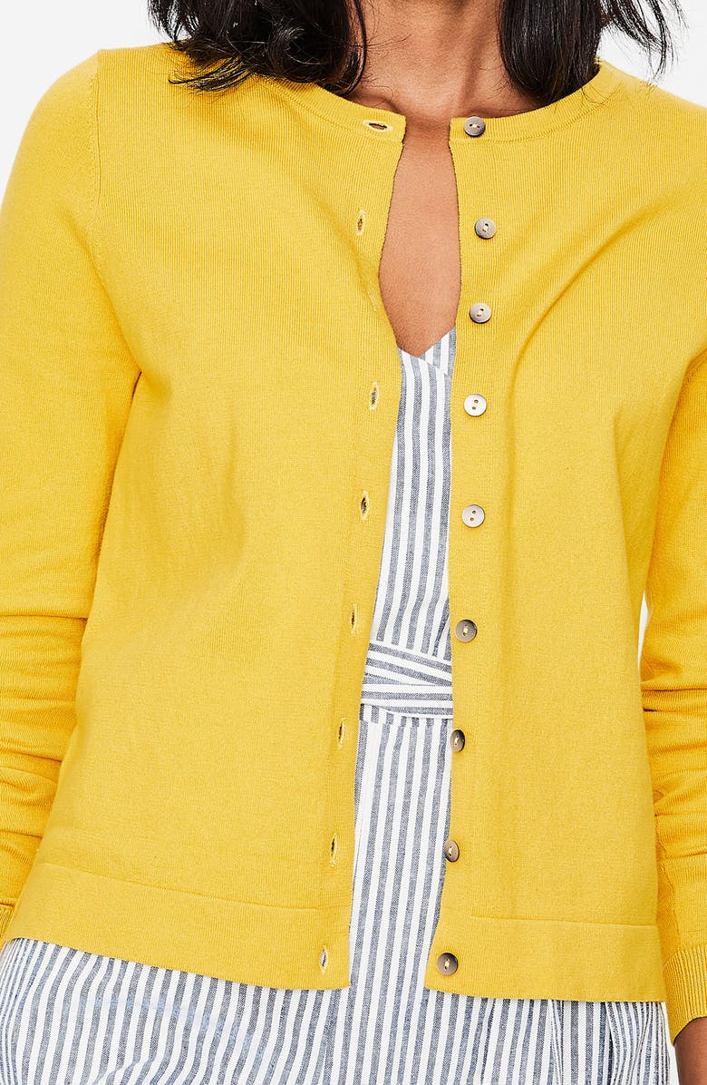 Boden Crewneck Cardigan, Alternate, color, 
