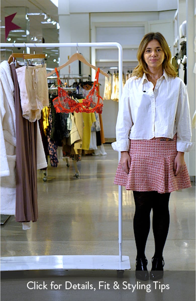 Lavanya Embroidered Underwire Bra, sales video thumbnail