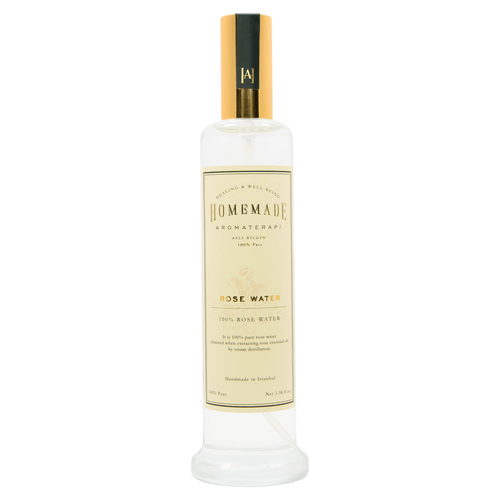 Homemade Aromaterapy Pure Hydrating Refreshing Rose Water Face Mist In Transparent