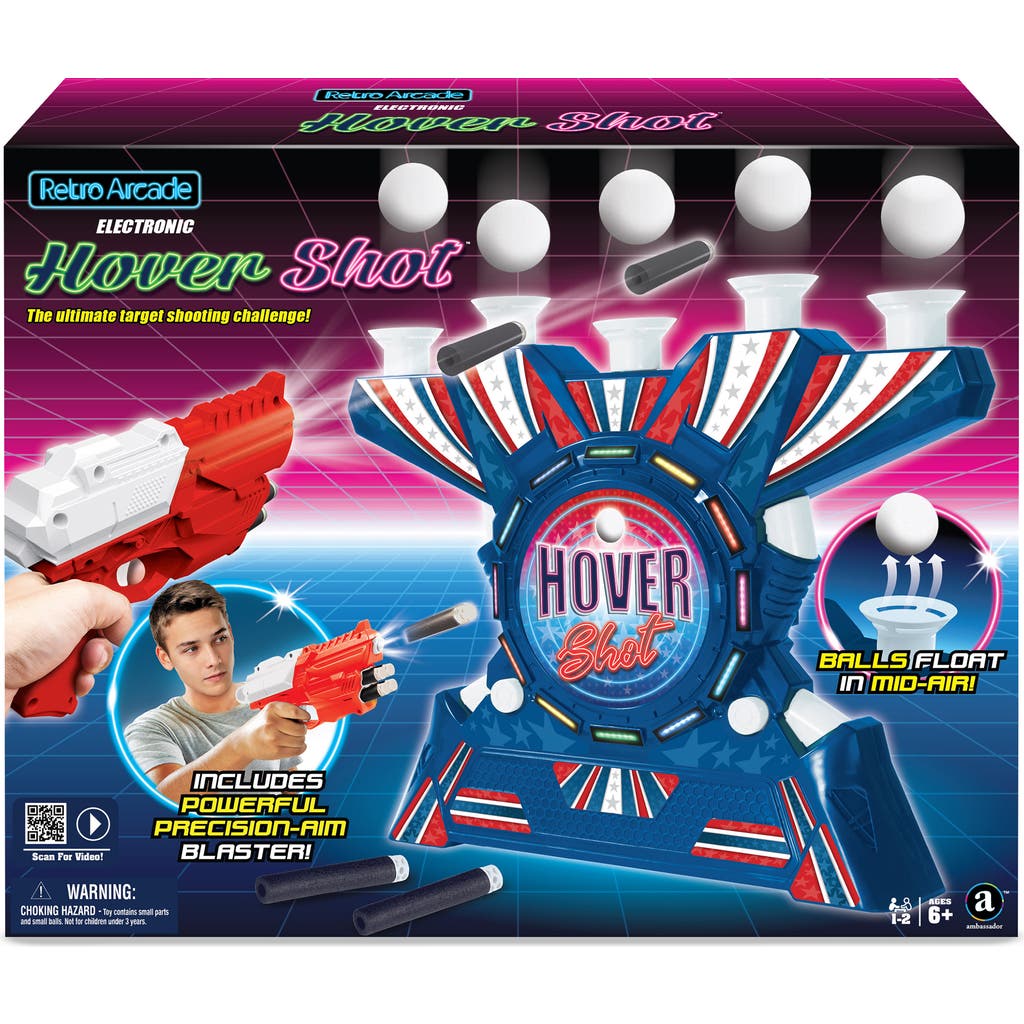 Ambassador Games Retro Arcade Electronic Hover Shot 6+ in Multicolored  product