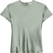 Helmut Lang Silk Satin Top