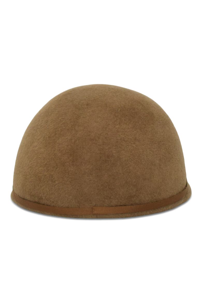 Ana Velour Felt Cap, Alternate, color, PECAN