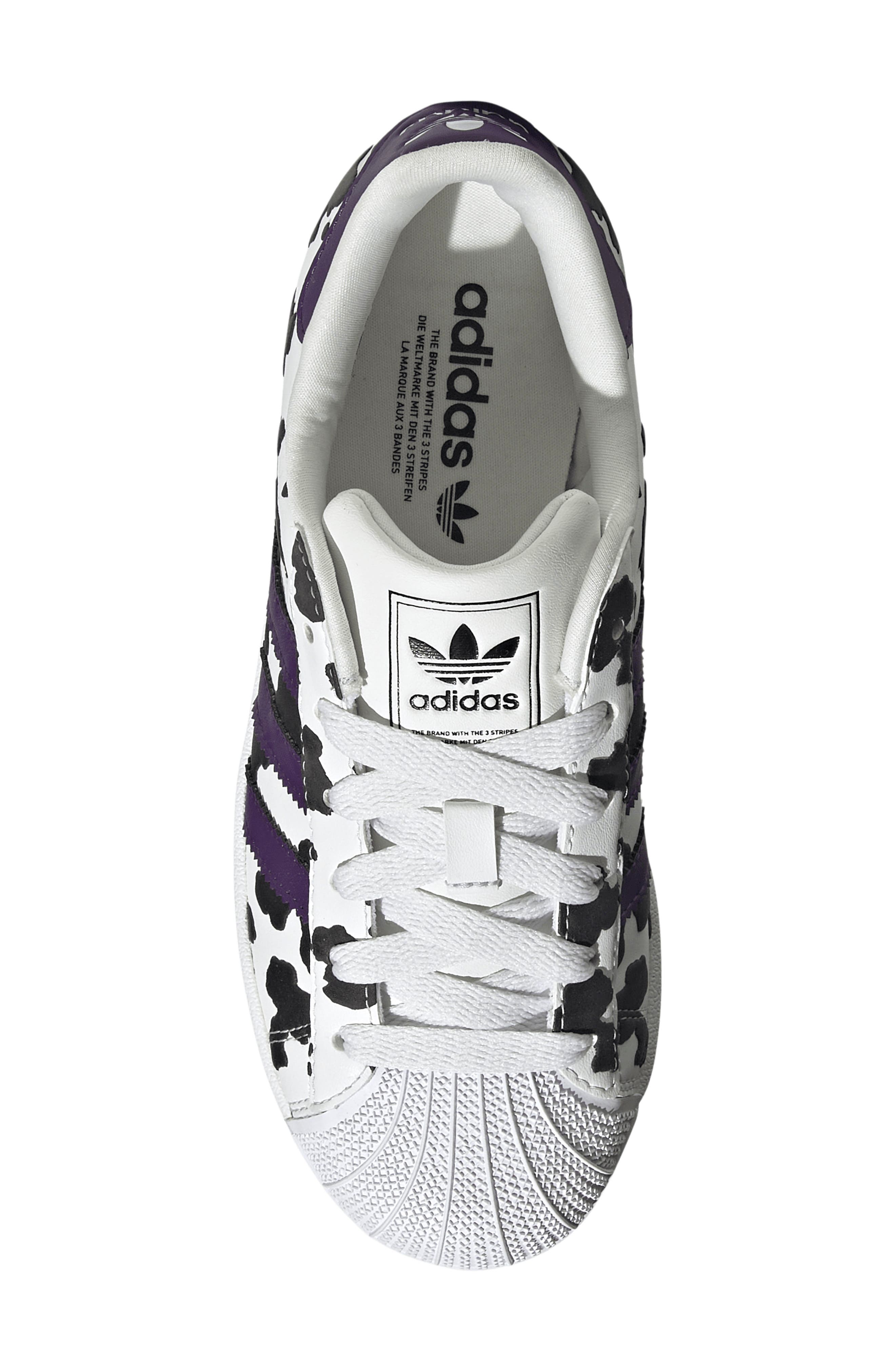 Kids' Superstar II Sneaker, Alternate, color, CRYSTAL / VIOLET/ WHITE