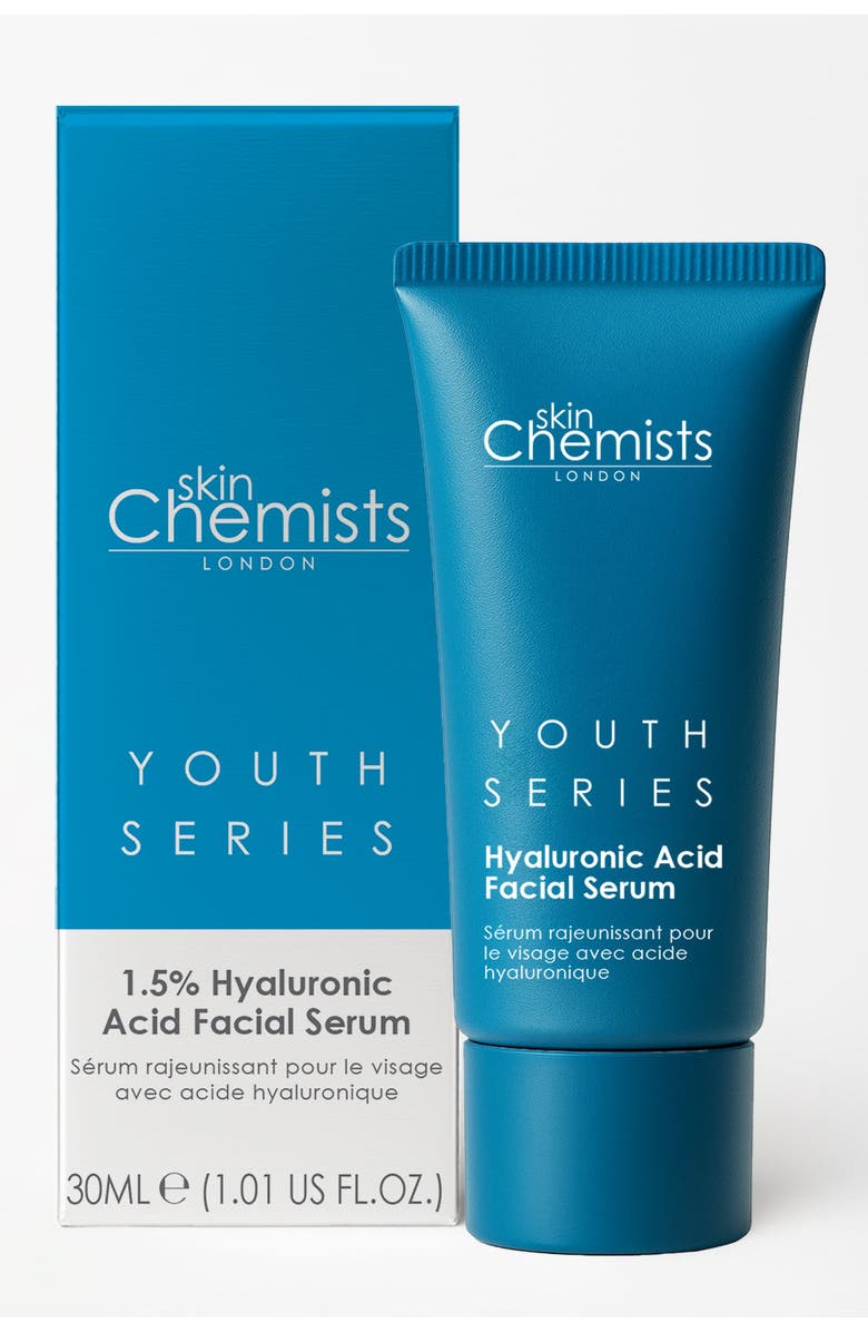 SKINCHEMISTS Youth Series 1.5% Hyaluronic Acid Facial Serum 30ml, Alternate, color, White