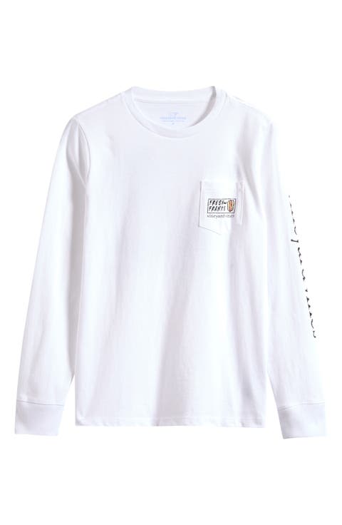 Kids' Fresh Franks Long Sleeve Cotton Graphic T-Shirt