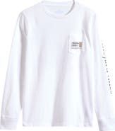 vineyard vines Kids' Fresh Franks Long Sleeve Cotton Graphic T-Shirt