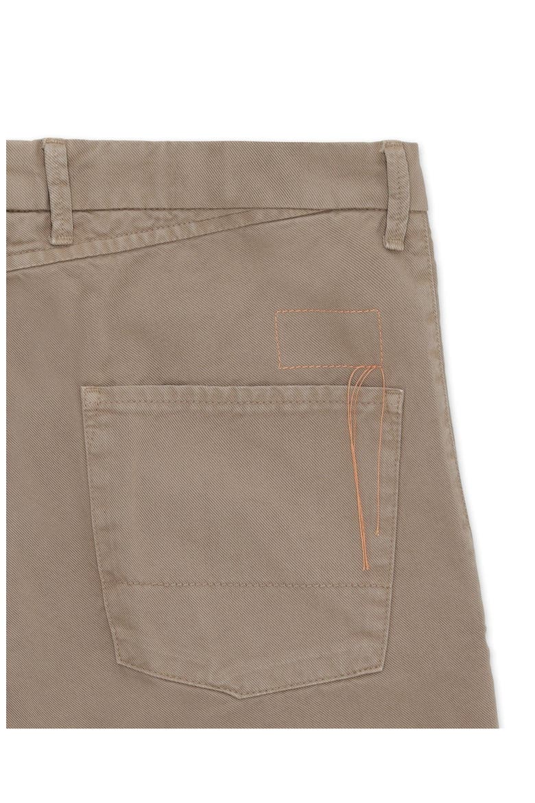 Kent Cotton Indigo Rinse Chino Trousers, Alternate, color, Camel