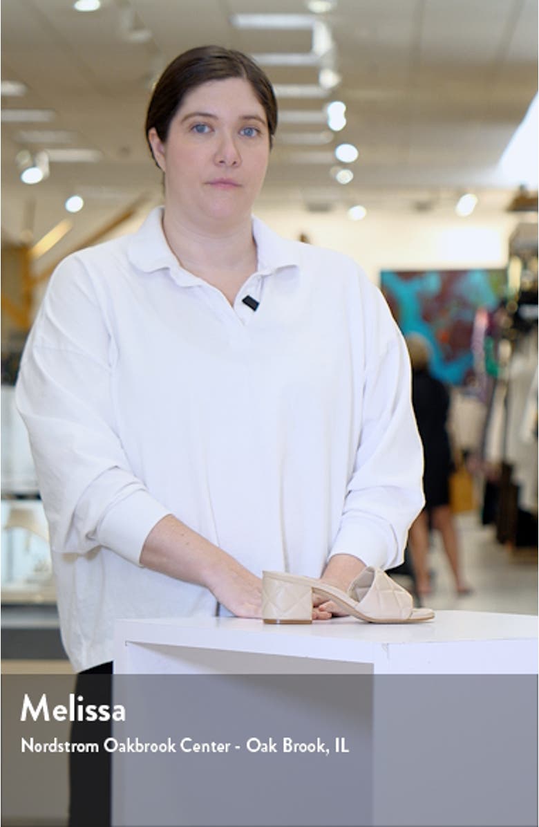 Braylen Quilted Sandal, sales video thumbnail