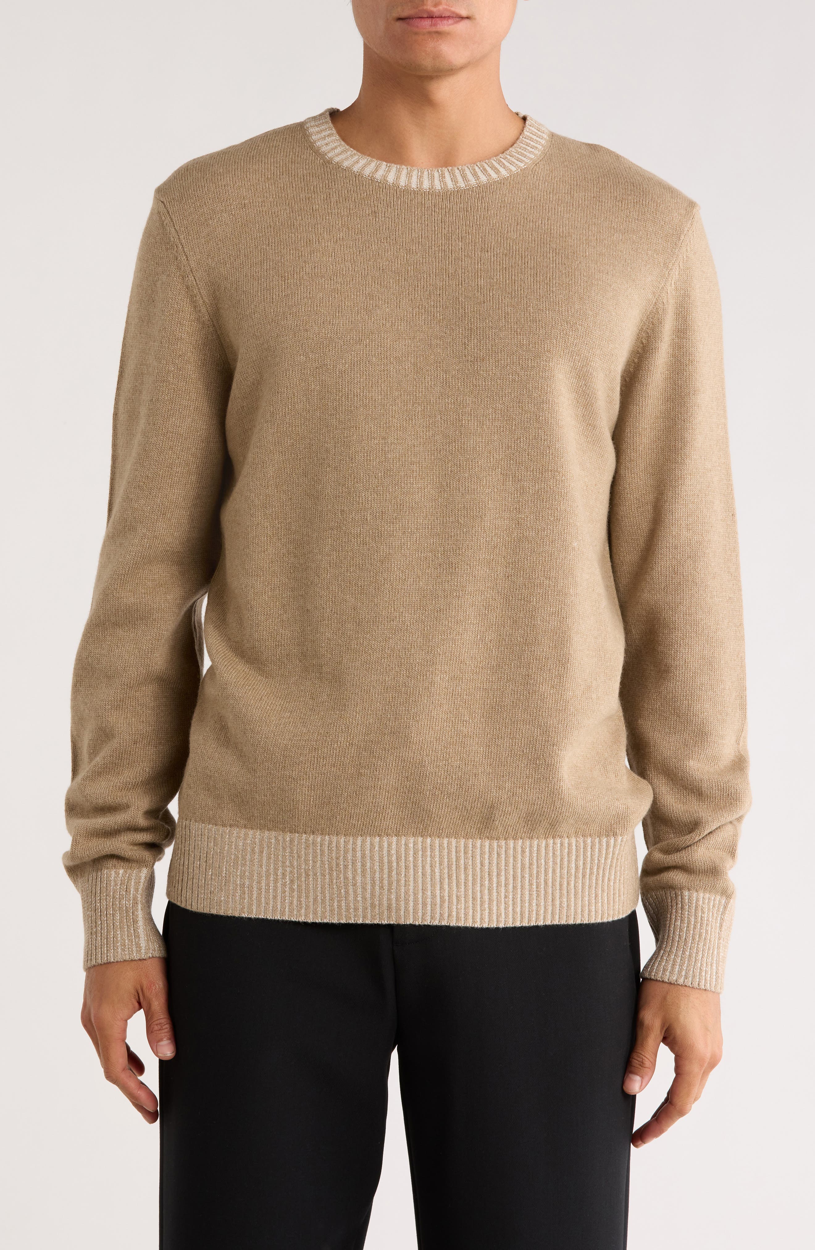 Bugatchi Regular Fit Crewneck Sweater