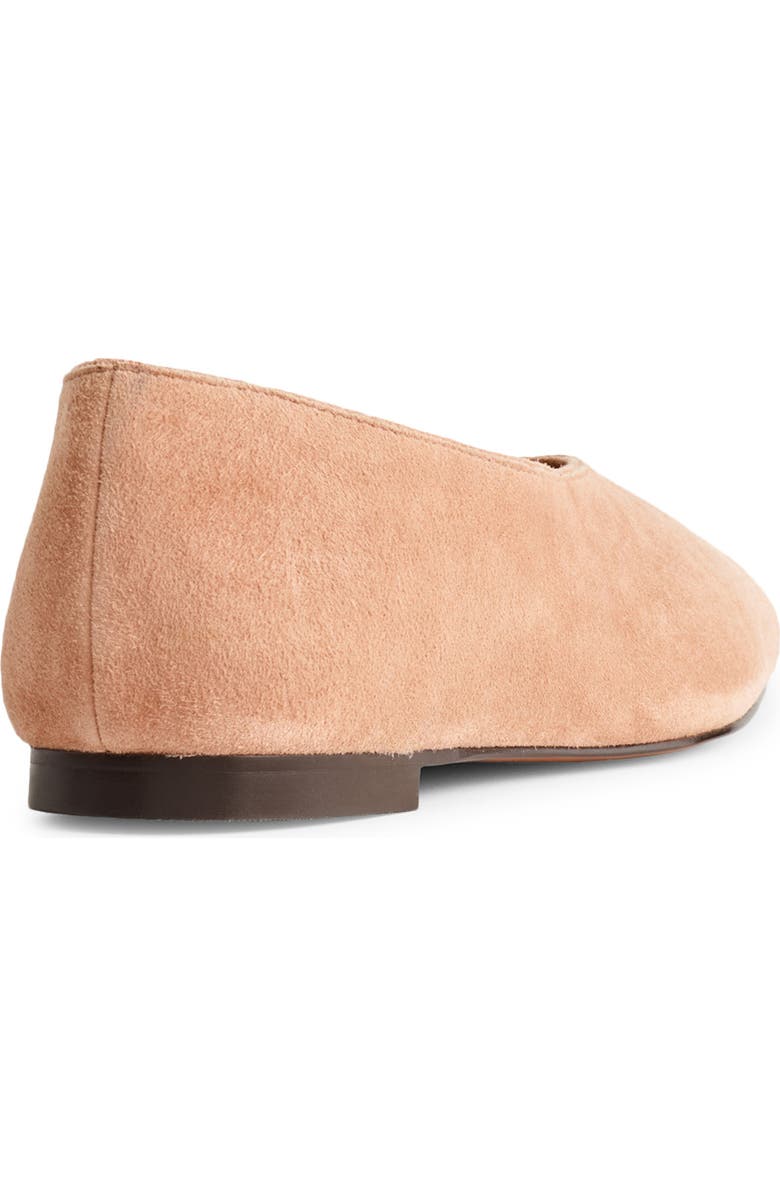 Madewell The Mylie Ballet Flat, Alternate, color, Warm Umber