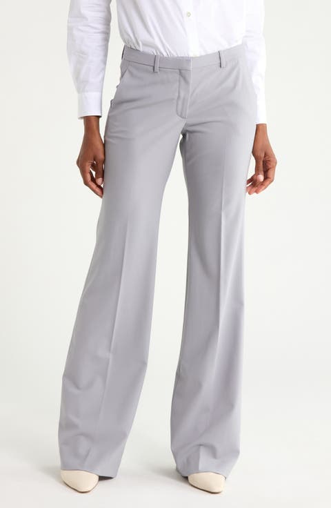 Demitria 2 Wool Blend Flare Leg Pants