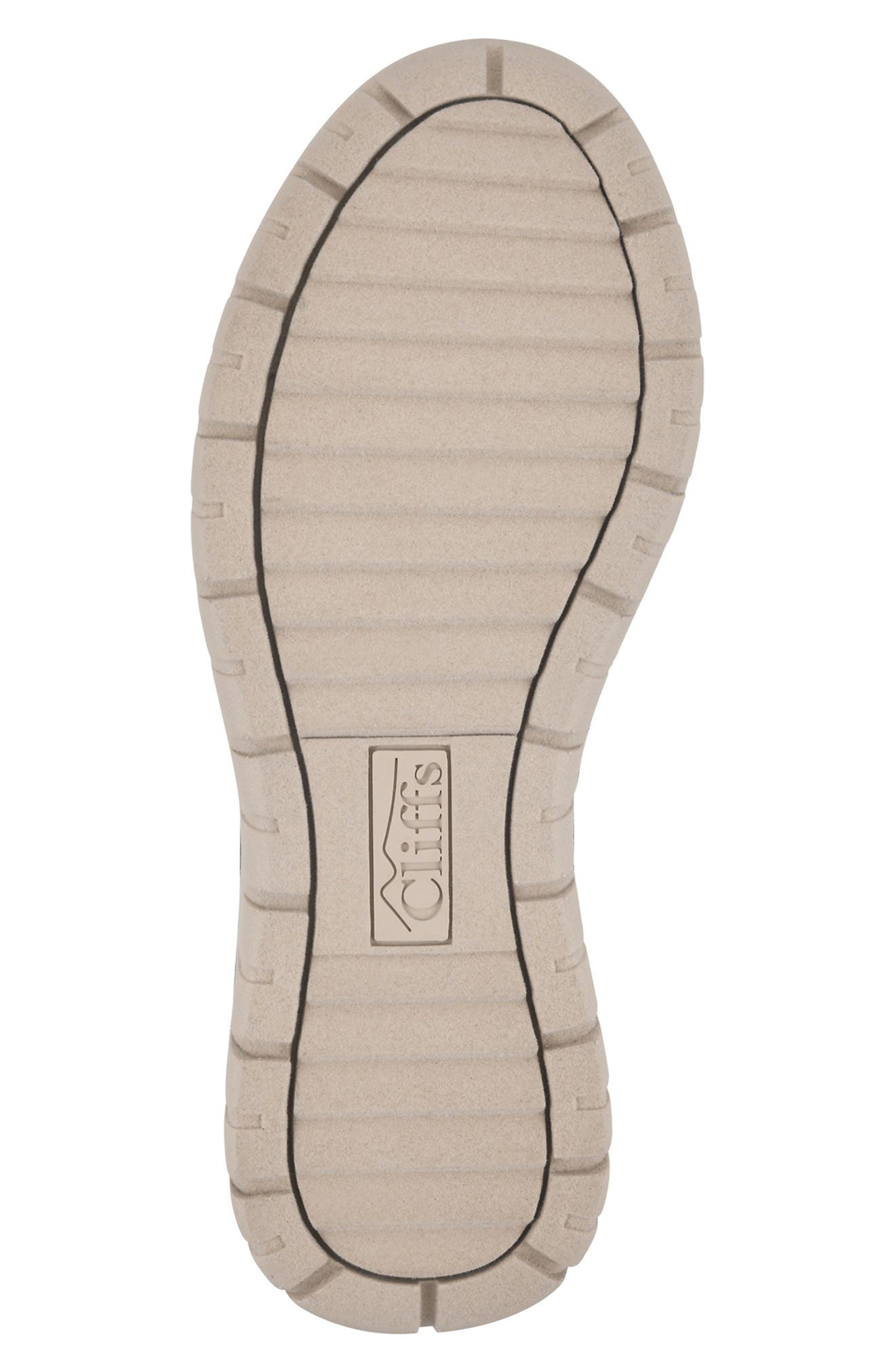 CLIFFS BY WHITE MOUNTAIN Hearty Knit Collar Lace-Up Boot, Alternate, color, Black/ Fabric/ Sweater