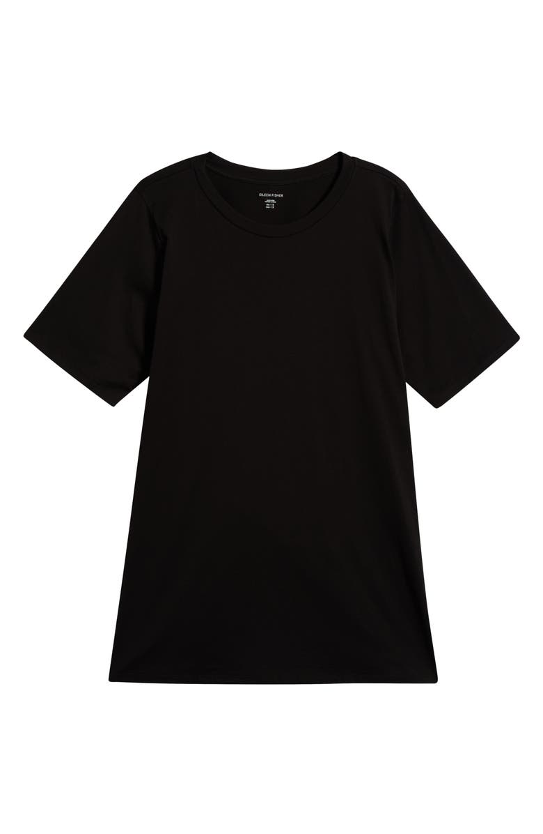 Eileen Fisher Crewneck Organic Cotton T-Shirt, Alternate, color,