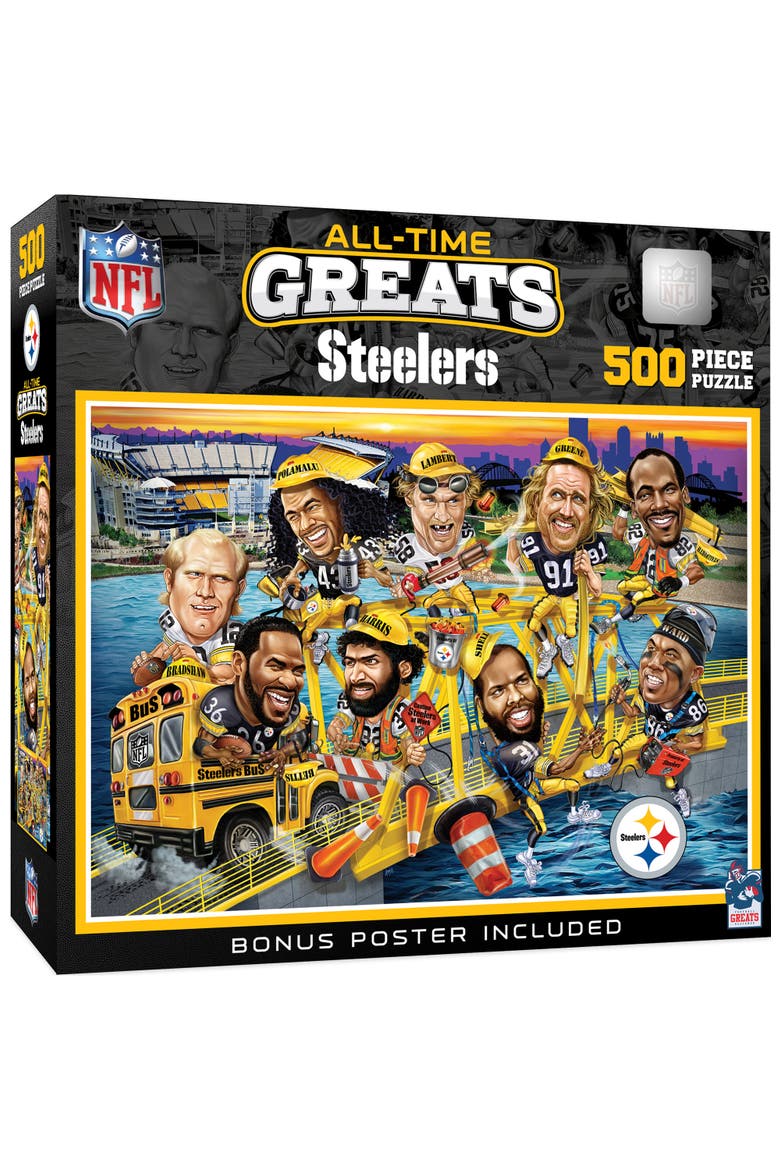 Pittsburgh Steelers 500 Piece Puzzle, Main, color, Multicolor