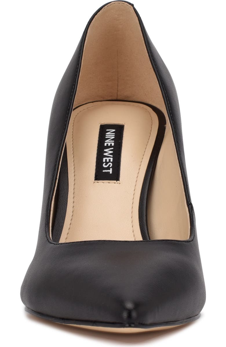 Nine West Cara 3 Pointed Toe Pump, Alternate, color, Black