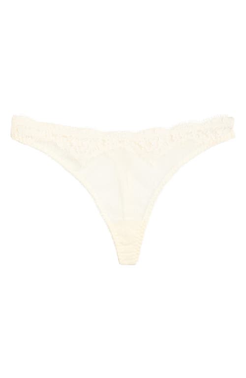 Free People Fiona Thong In White