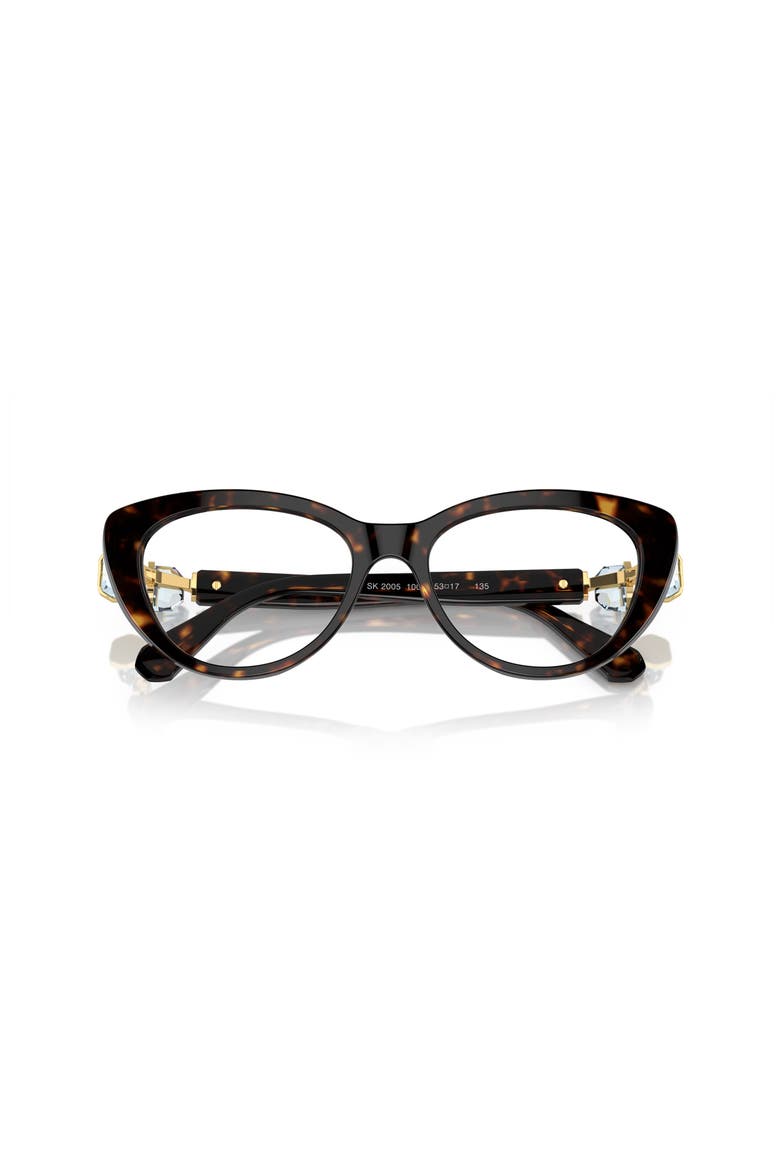 51mm Cat Eye optical glasses, Alternate, color, Brown