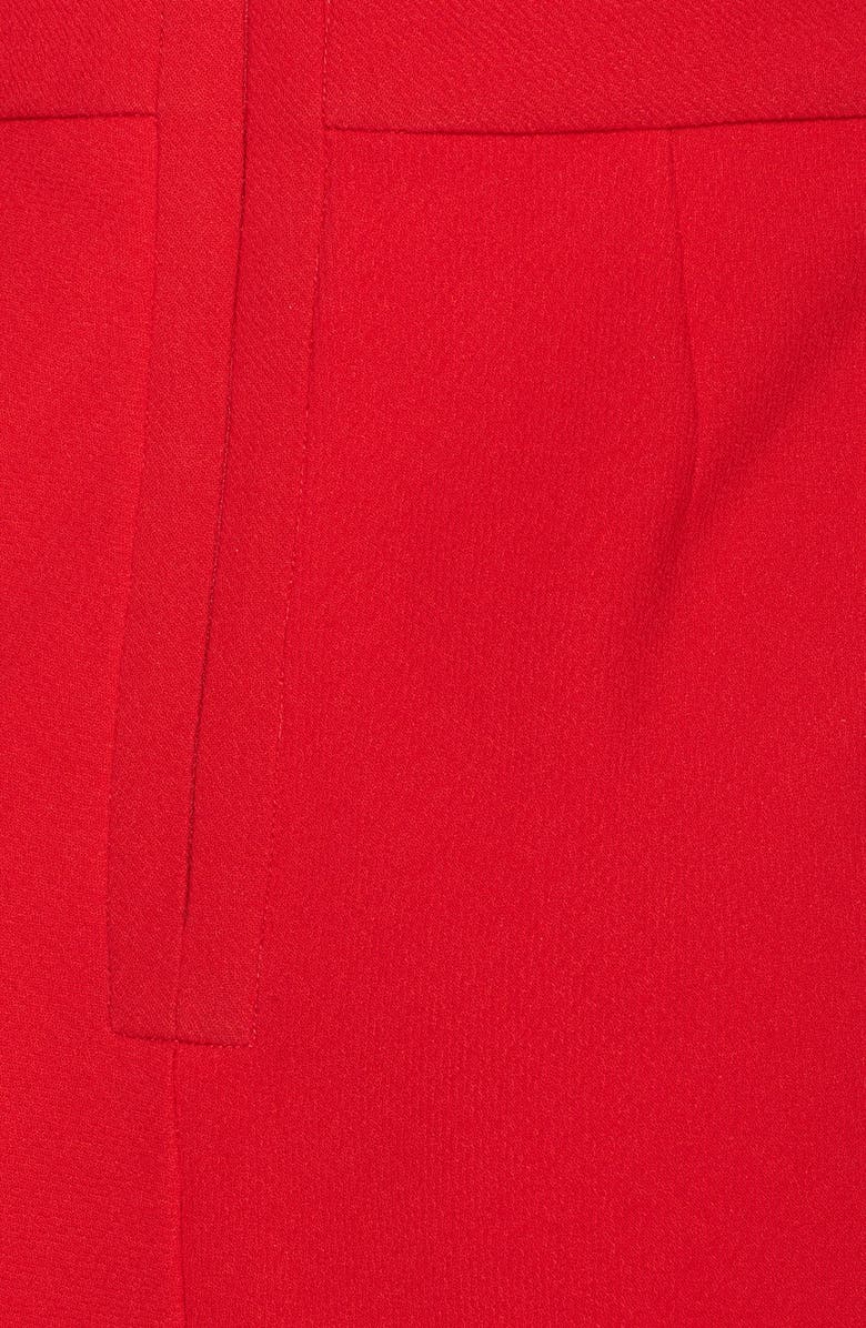 Prabal Gurung Cutout Back Crepe Gown, Alternate, color, 