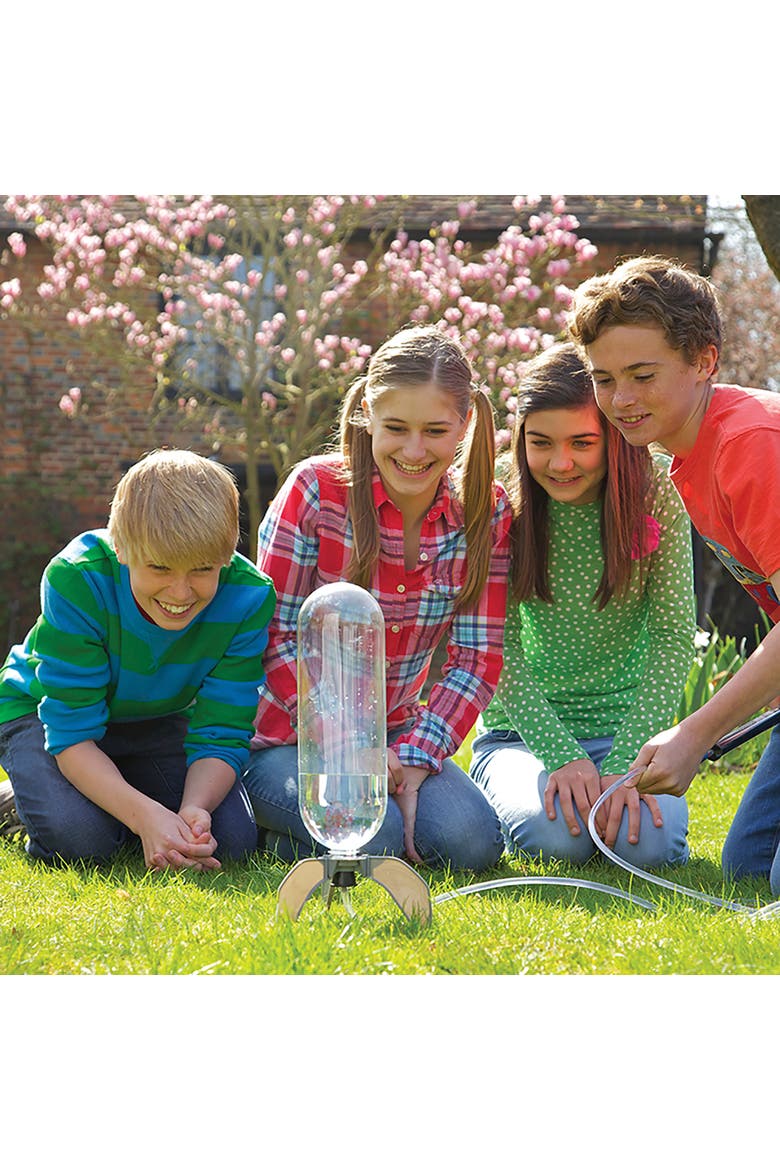 Science In Action Water Rocket Bottle Launcher Kit, Alternate, color, Multicolored