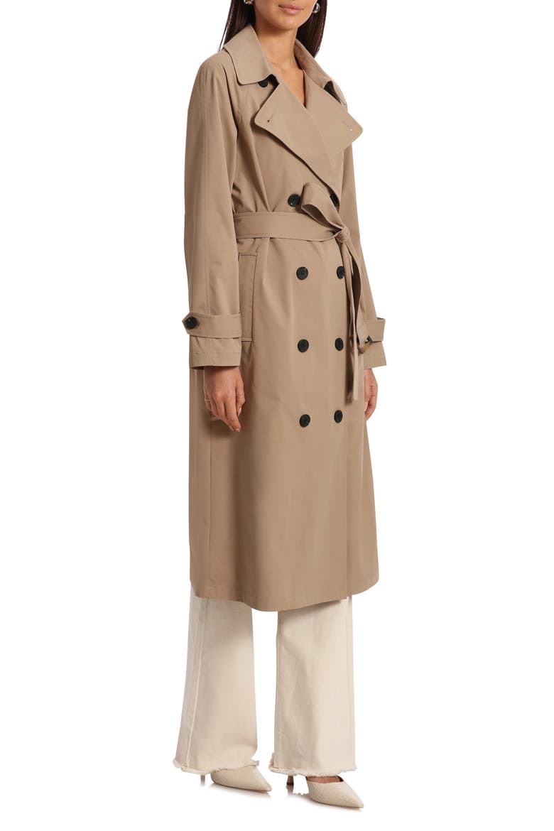 Oversize Lightweight Trench Coat, Alternate, color, TAN