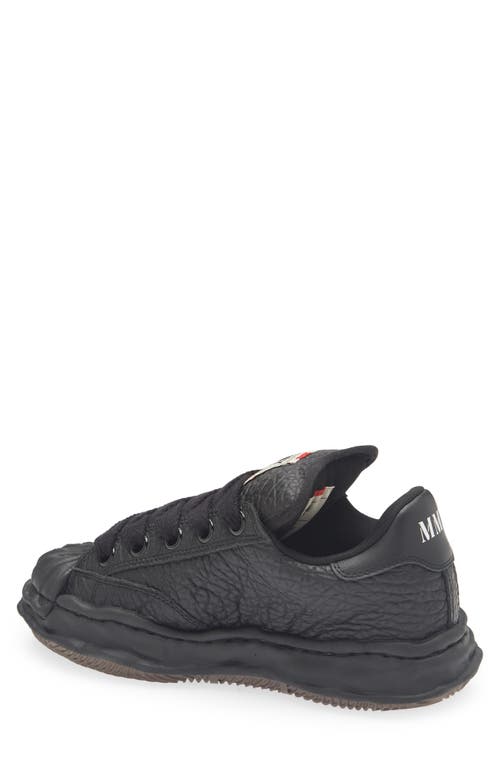 Miharayasuhiro Maison Mihara Yasuhiro Blakey Og Sole Leather Sneaker In Black