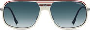 Carrera Eyewear C Sport 62mm Oversize Gradient Rectangular Sunglasses