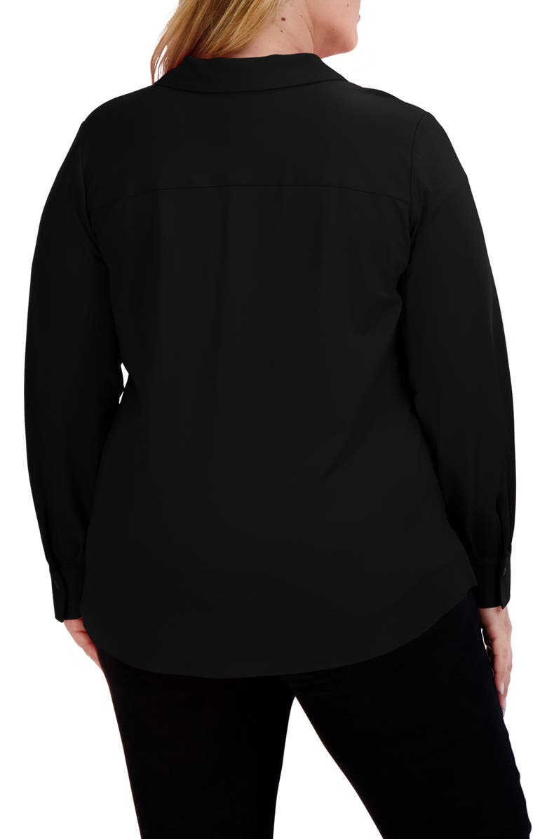 Foxcroft Mary Button-Up Blouse, Alternate, color,