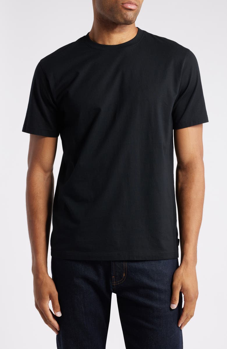 AG Bryce Crewneck T-Shirt, Main, color, True Black