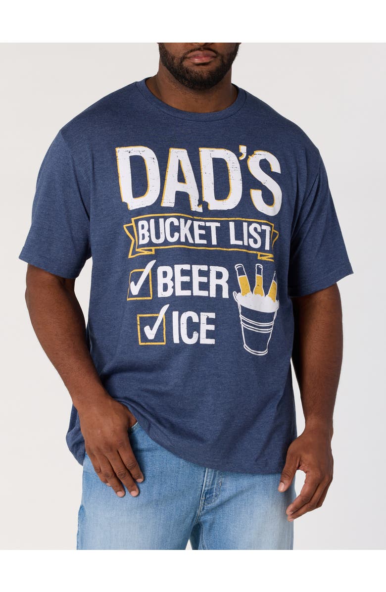 True Nation by DXL Big & Tall Bucket List, Main, color, Navy Heather