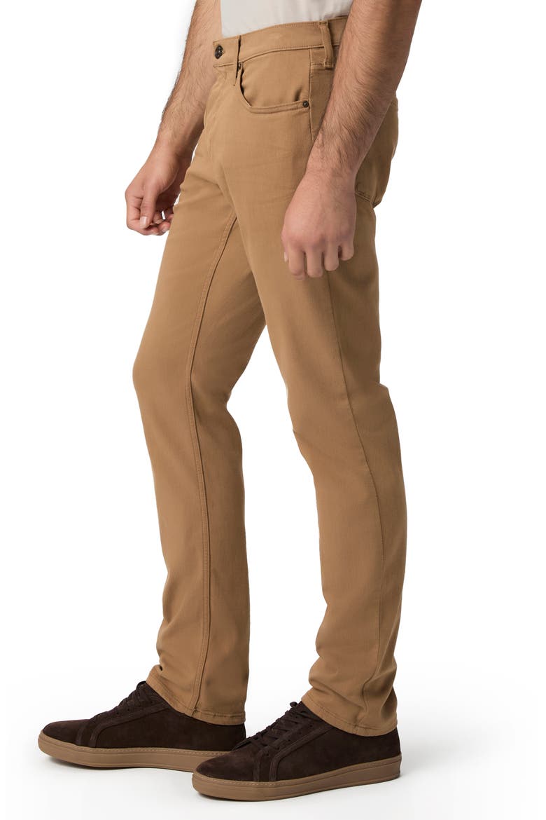 Transcend - Lennox Slim Fit Jeans, Alternate, color, GOLDEN PALM
