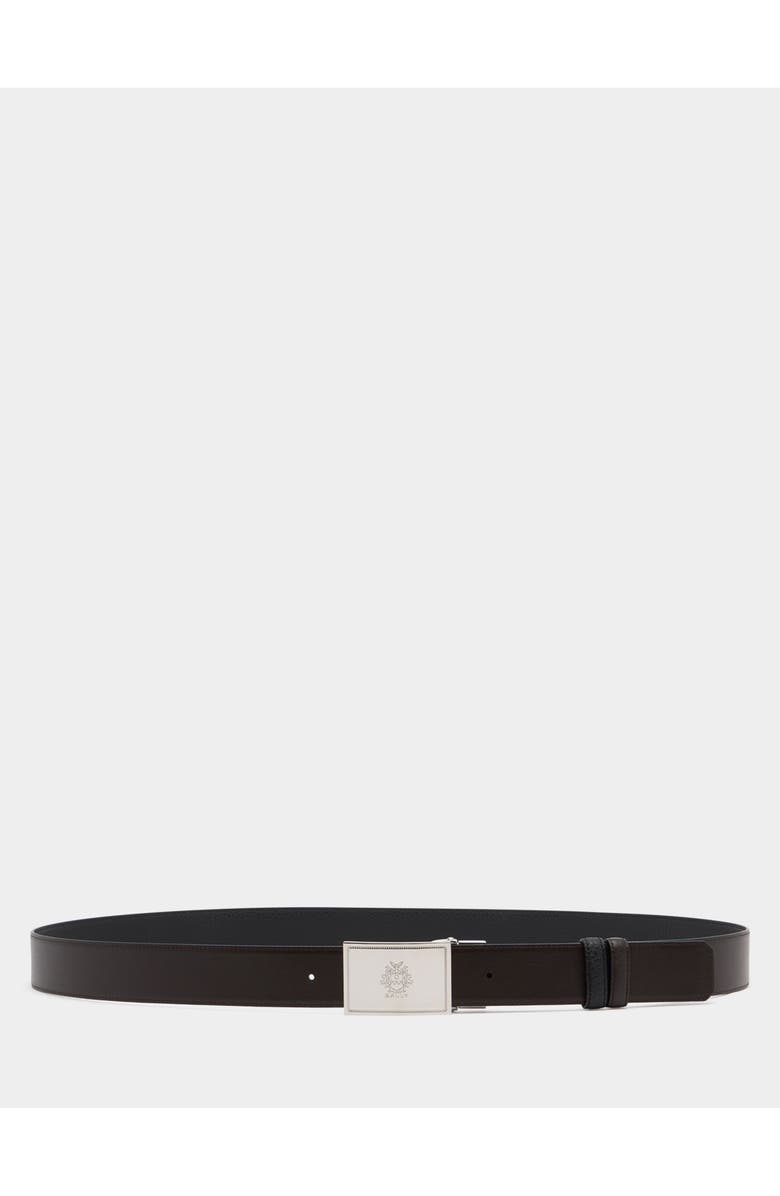 Bally Crest Plaque 35 mm Adjustable And Reversible Belt, Alternate, color, Multi