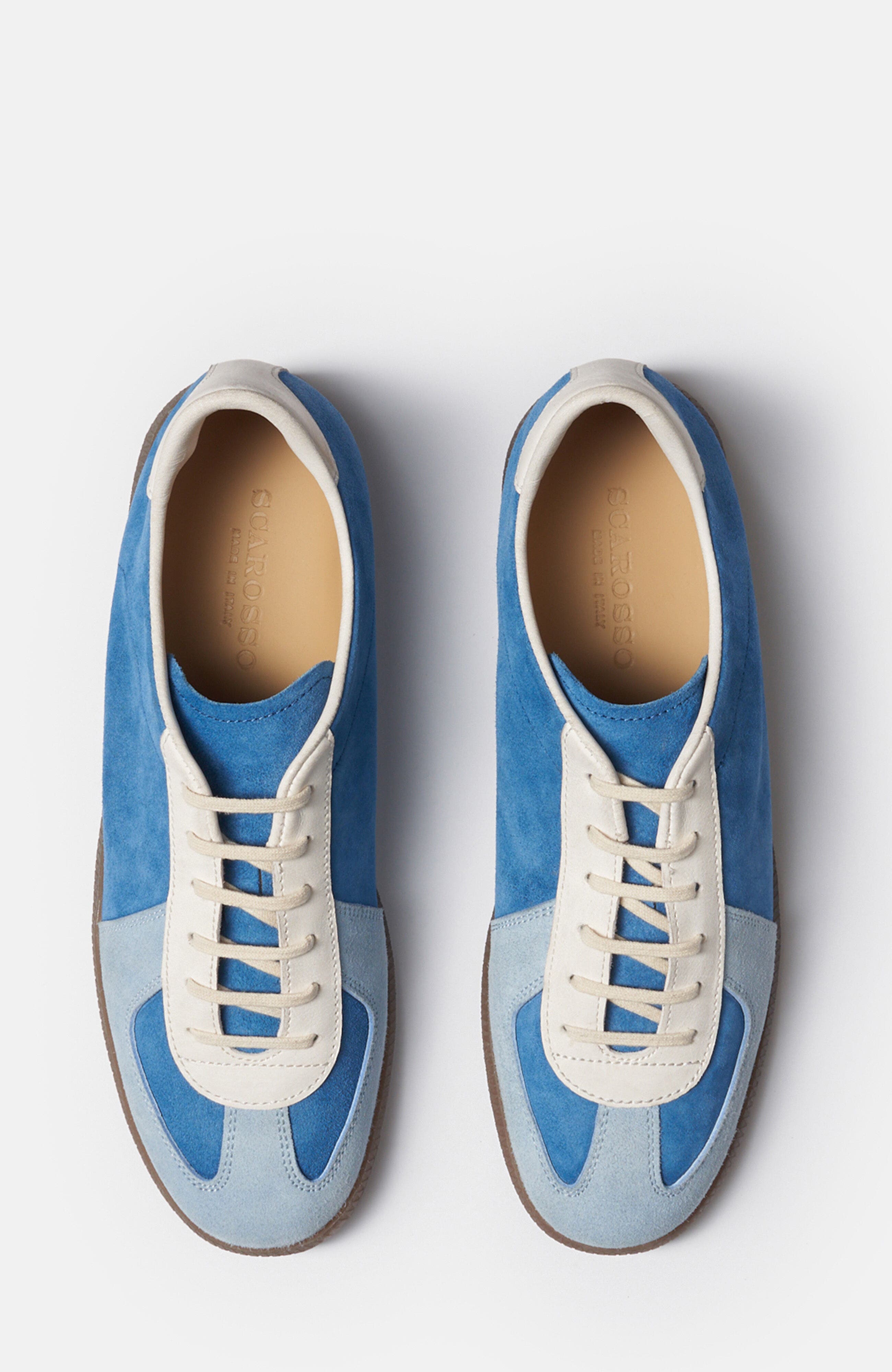 Markus Sneakers, Alternate, color, Blue - Suede