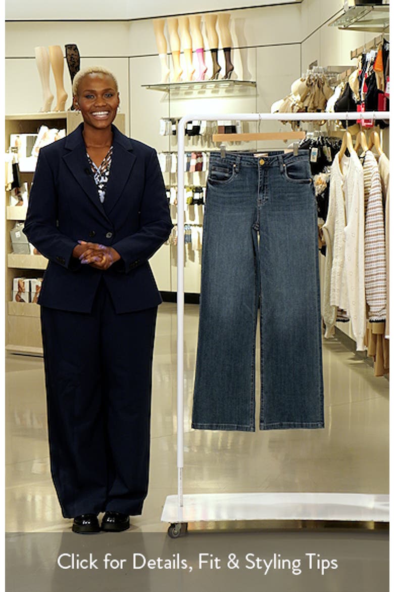 The Jean High Waist Wide Leg Jeans video