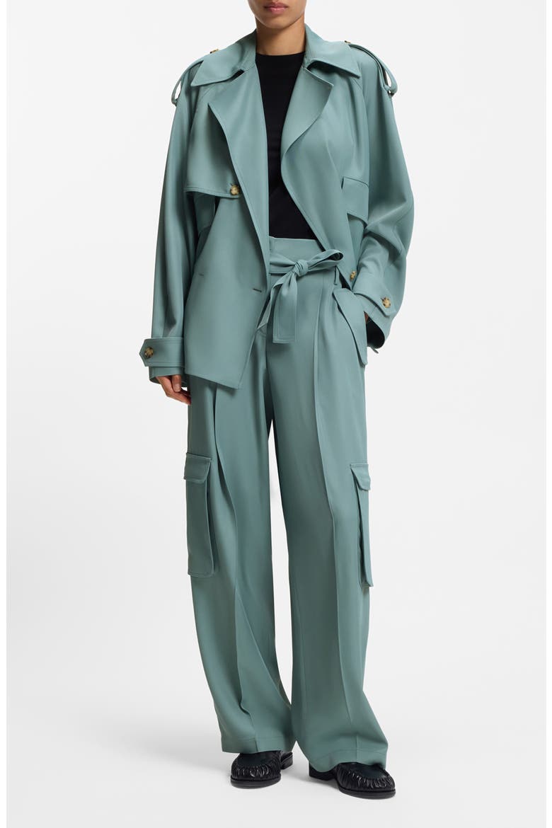 Jacusa Belted Jacket, Alternate, color, REEF