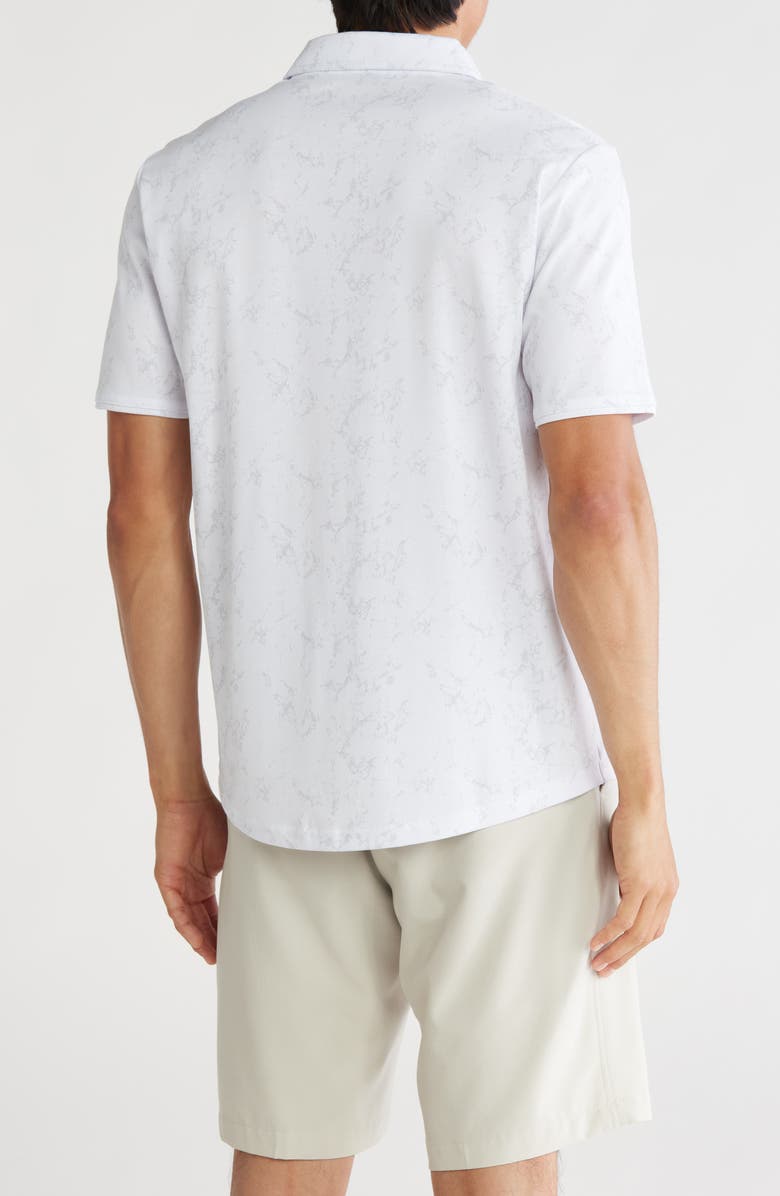 TravisMathew Warmer Tides Polo, Alternate, color, White