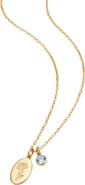 ARGENTO VIVO Birthstone Charm Necklace