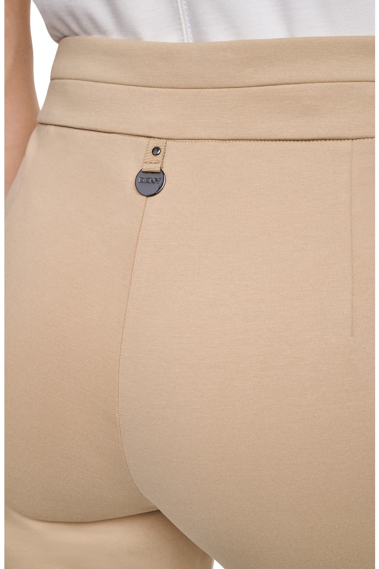 Soho Fit & Flare Ponte Pants, Alternate, color, TRAVERTINE