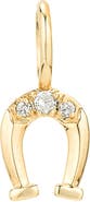 Adina Reyter Diamond Horseshoe Mini Charm