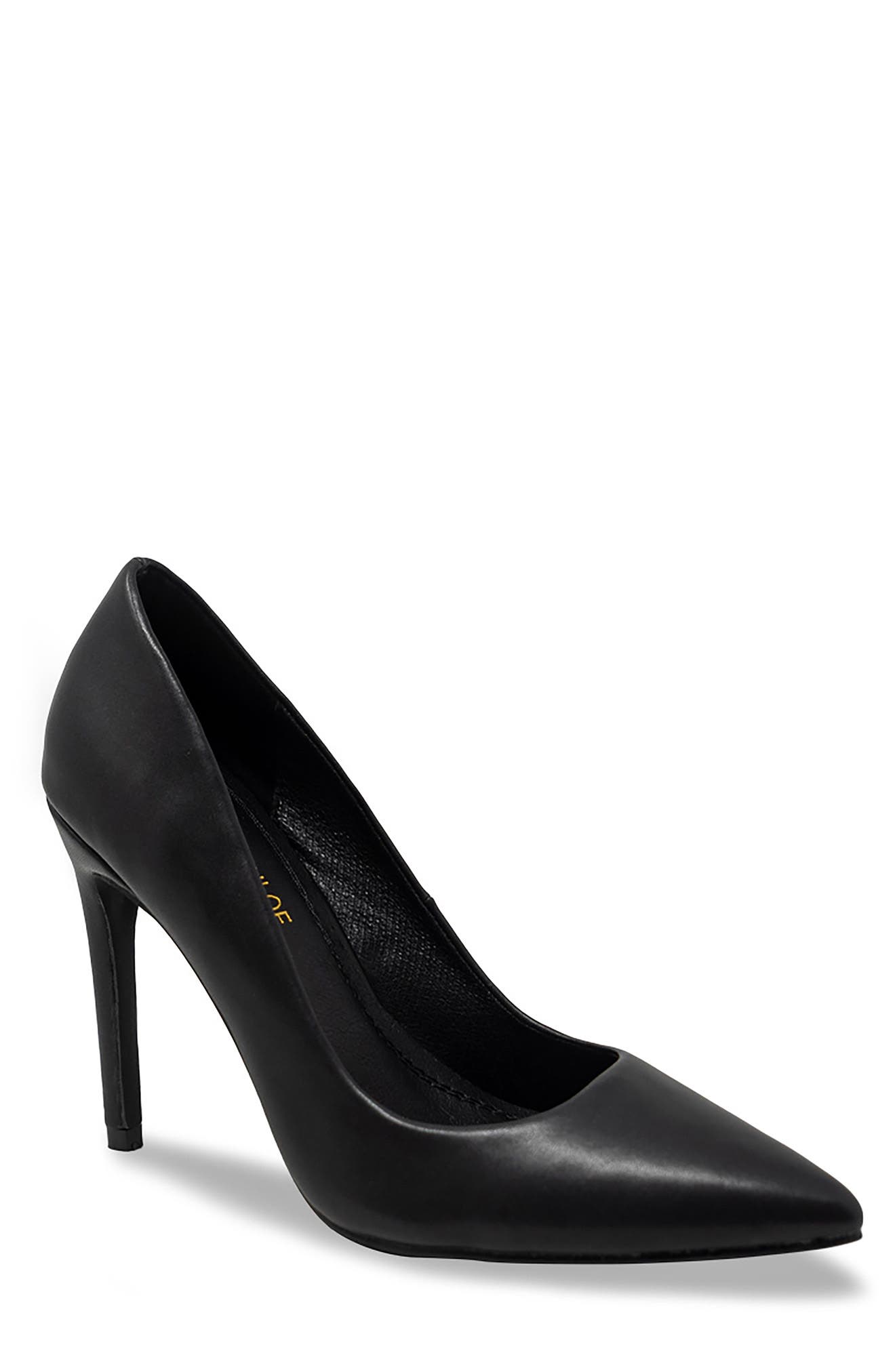 CHASE AND CHLOE Pointed Toe Pump, Main, color, 