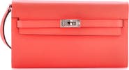 Pre-Owned Hermes Kelly To Go Wallet Evercolor