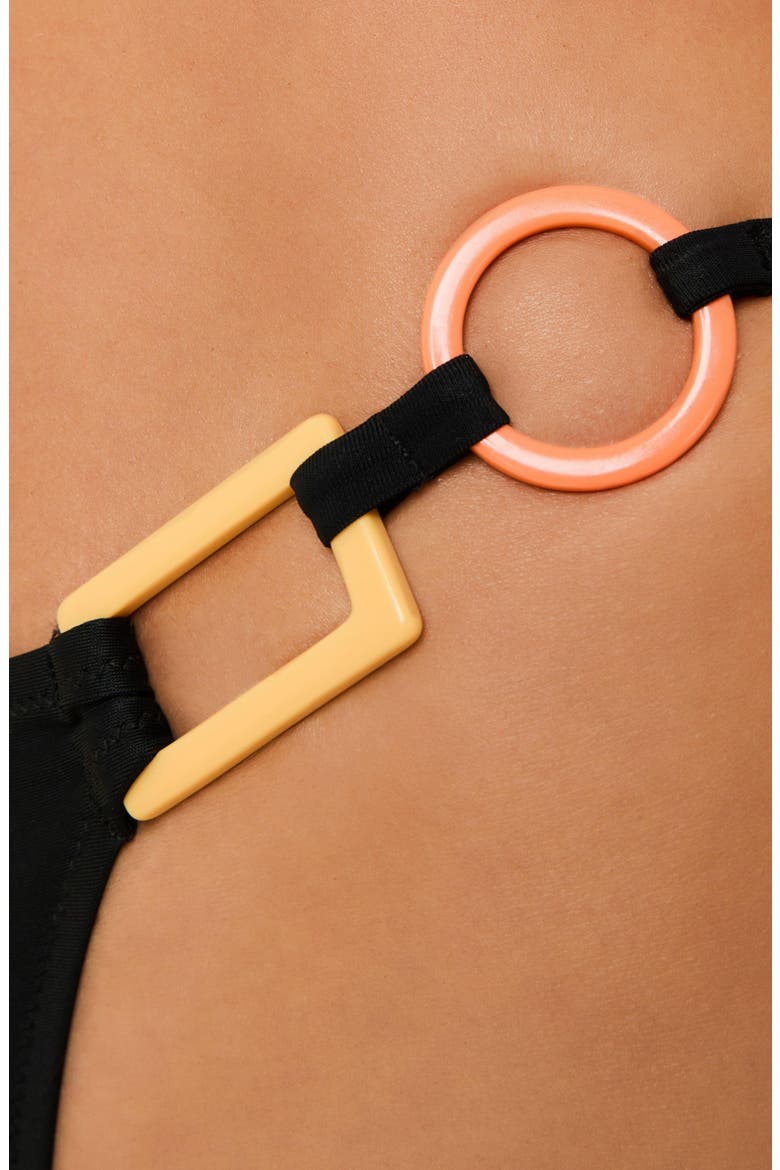 The Gaia Bikini Bottoms, Alternate, color, NOIR