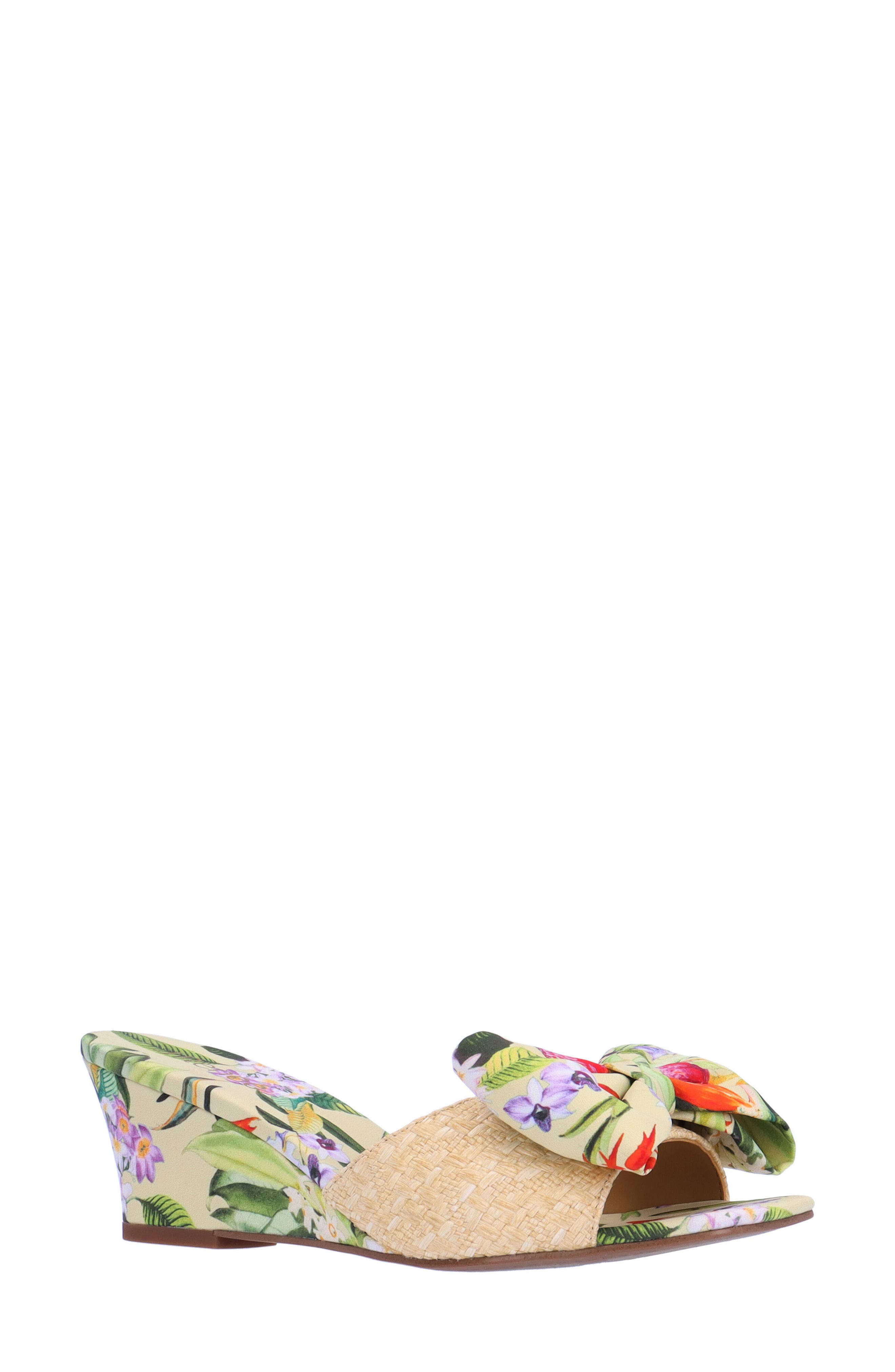 J. Reneé Milena Wedge Sandal, Main, color, 