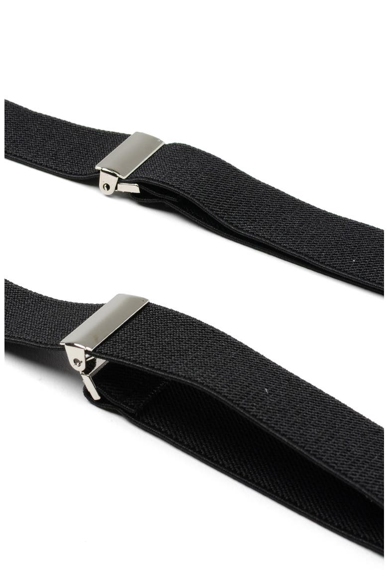 H-Back Elastic Suspenders, Alternate, color, BLACK