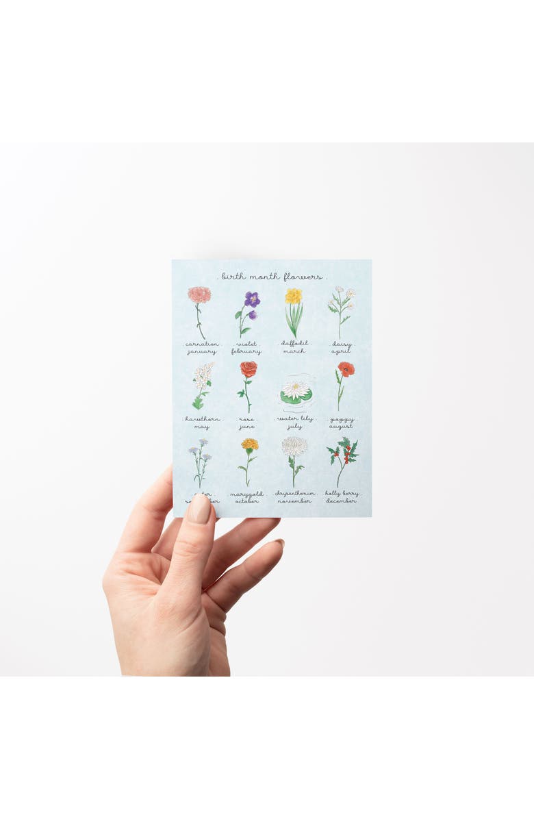 Ramus & Co Birthday Greeting Card Pack (3ct) "Birth Month Flowers", Alternate, color, Multi-Pack